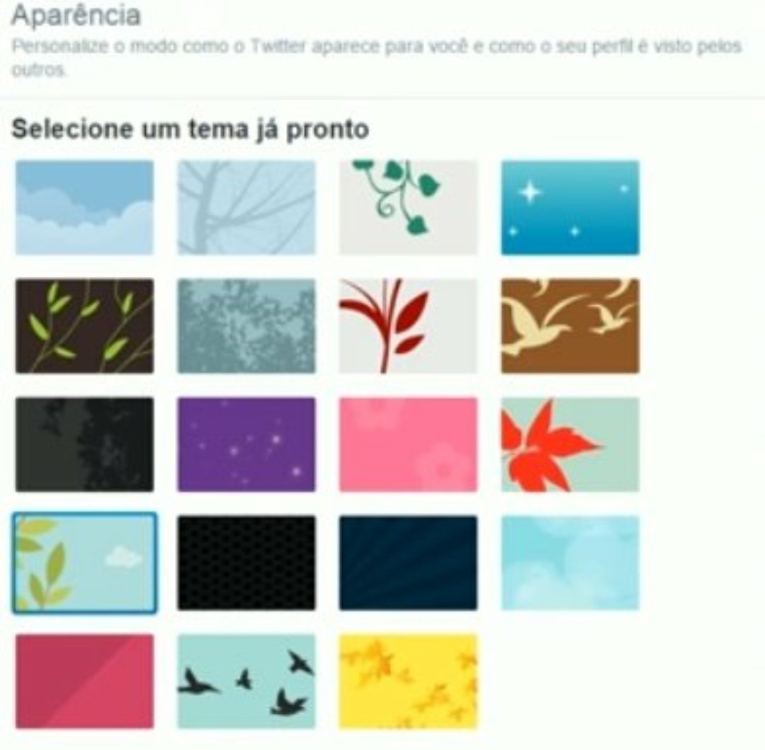 me respeita que eu sou da época que o twitter tinha bg