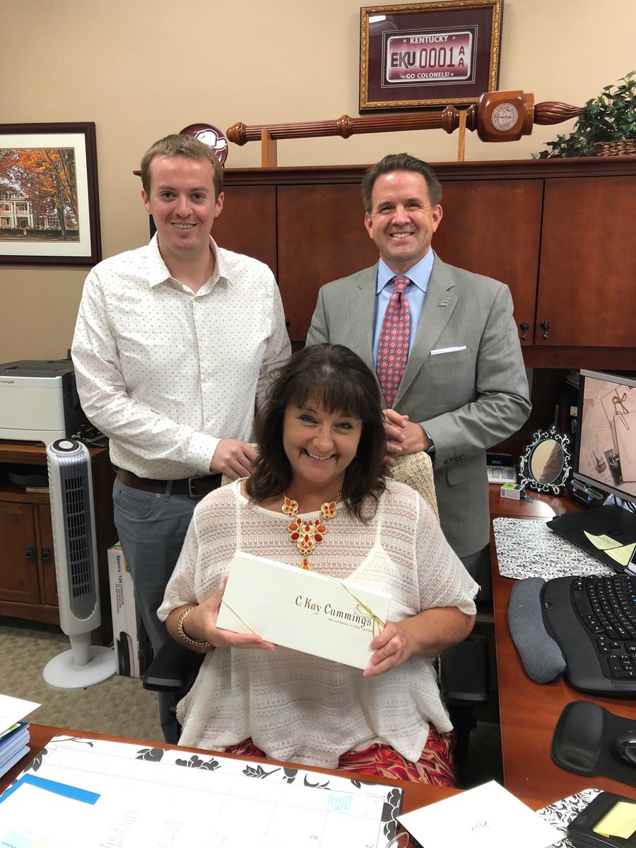 michaeltbenson's tweet photo. Not sure what @jlraines and I would do without @findingyourfab who keeps our office running so smoothly and who is so unfailingly pleasant every single day! On this national #AdministrativeProfessionalsDay we are so grateful for you Cassie! https://t.co/XHyjLbTFgL