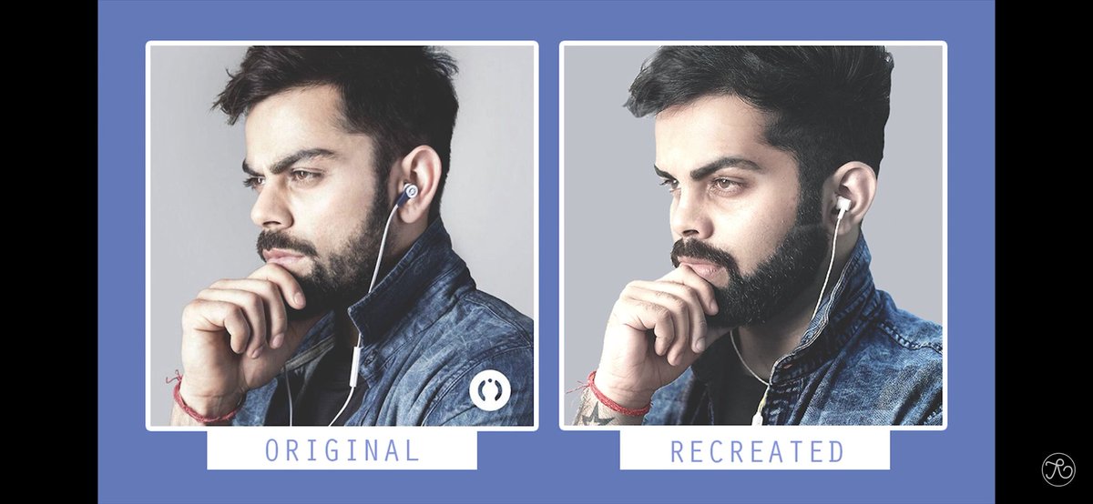 badmaaash_'s tweet image. OMG! I totally loved how @TheRajatCode recreated these pictures of @imVkohli ♥️

They look so good 😍