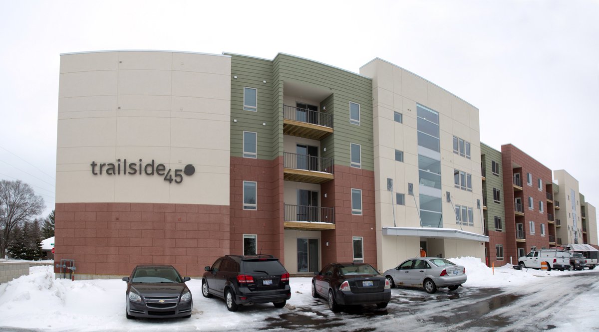 CEC_Sparky's tweet photo. .@Trailside45Apts is another terrific @Team_Westwind project being wired by Consolidated Electrical Contractors! #cec #exceptionalpeople #exceptionalresults #TraverseCity #Construction #Electricians #Building #Apartments https://t.co/mAGO3QSF6j