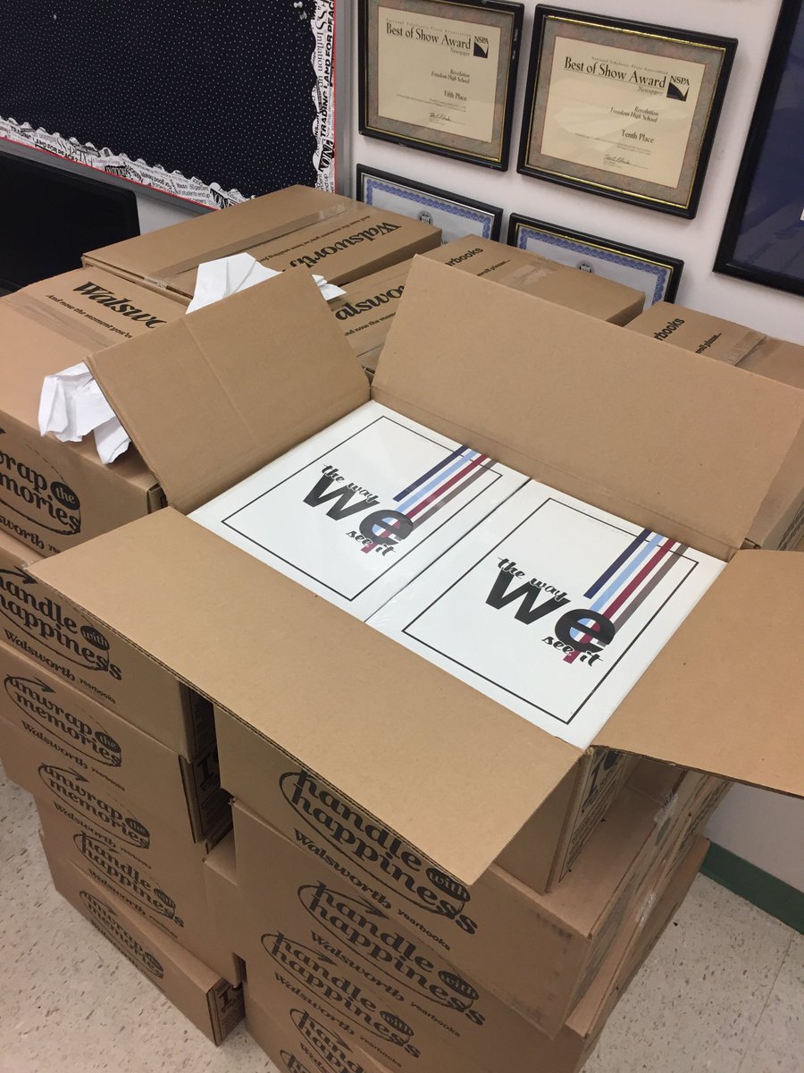 YBKFHS's tweet photo. Yearbooks smell neat.... https://t.co/HUBf4Ebeui