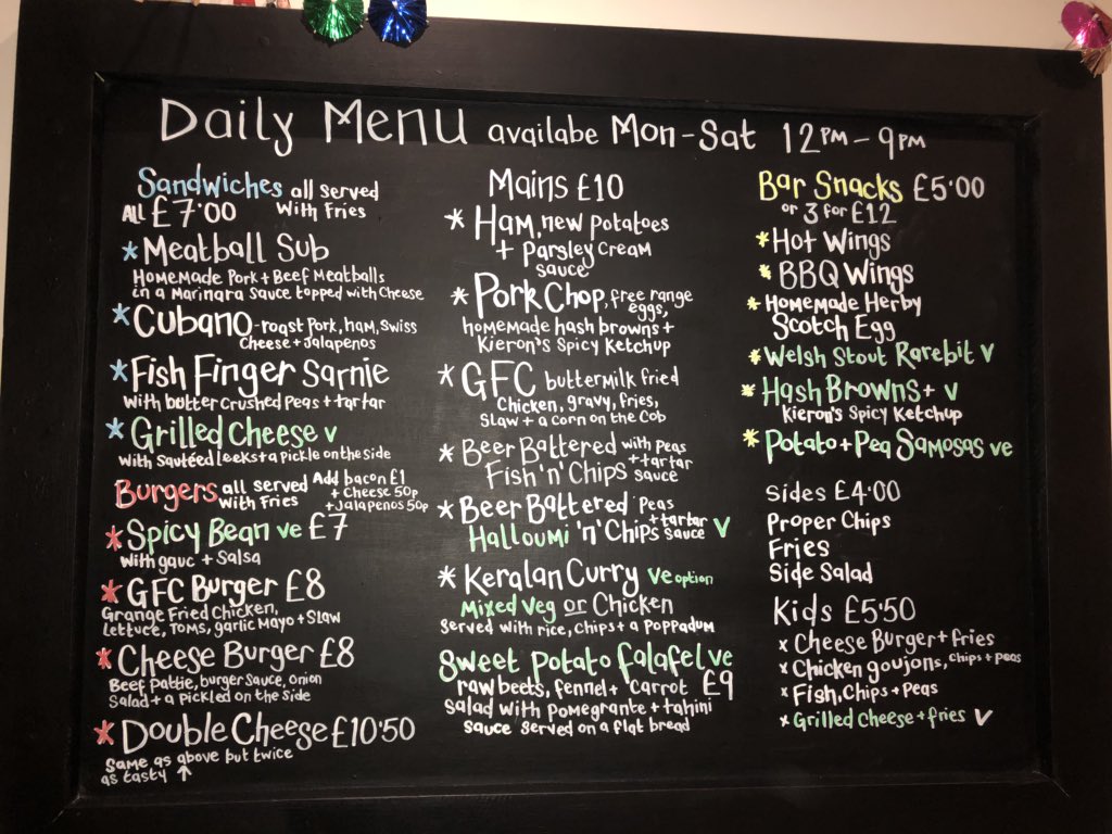 TheBrizza's tweet photo. I can highly recommend the new menu @PubGrange. Mighty tasty! Well... the stuff I’ve tried so far...! 😆👍🏻 #TheGrange #pubfood #qualitylocal https://t.co/ecc48rS0da