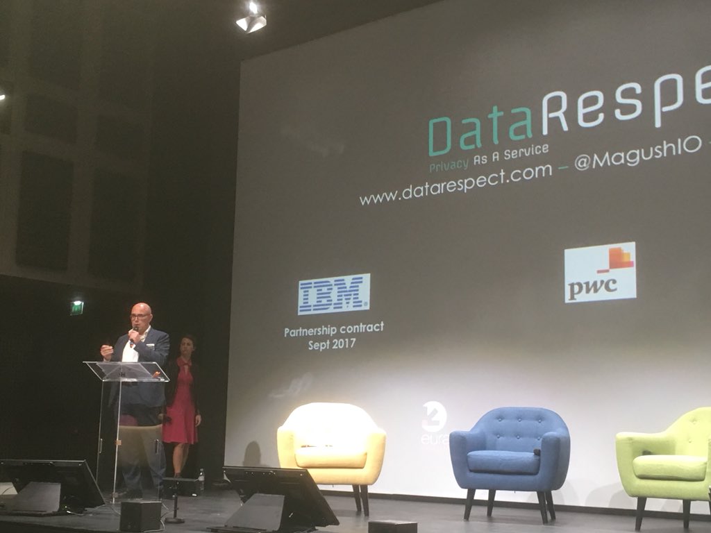 trustandprivacy's tweet photo. #TrustandPrivacy : @MagushIO présente sa solution DataRespect #RGPD https://t.co/61hRqxeDe7