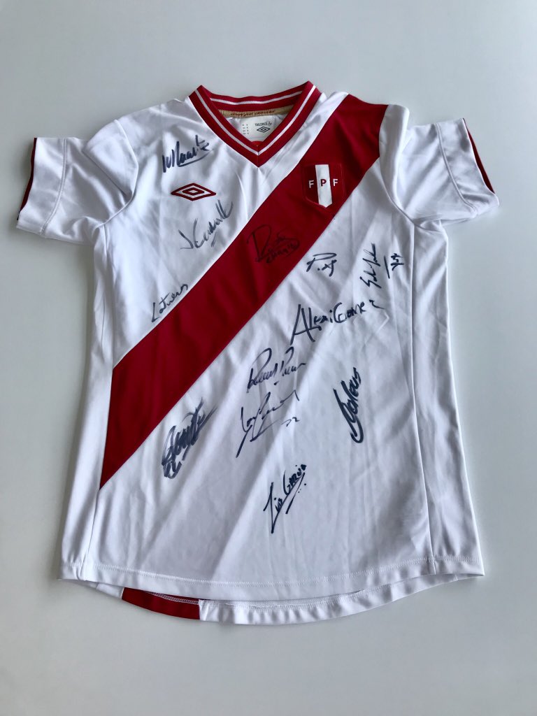 NashvilleSC's tweet photo. 50 days until the World Cup may seem like a long time, but Peru has waited 36 years to make a @FIFAWorldCup appearance. You don’t have to wait to win this 2013 @TuFPF signed jersey! 

Retweet and follow us for a chance to win! #OurTownOurClub #WINsday #LaBlanquirroja https://t.co/tGBcA89xAH
