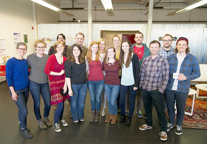 All it took was a closet full of flannels and a deep commitment to southern #Vermont for <a href="/lukeQstafford/">luke q. stafford</a> be named Vermonter of the Month by <a href="/VTAttorneyGen/">Vermont Attorney General Charity Clark</a>. Thanks for stopping by, Attorney General. ow.ly/hAMa30jG57r