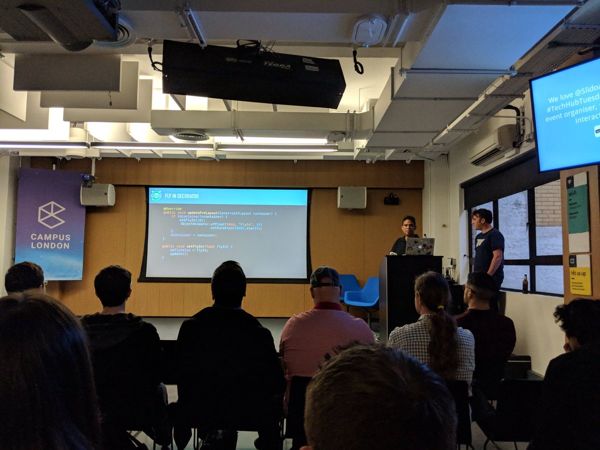 anikiki00's tweet image. Fly In Decorator - I may actually need this soon 🎉
@londroid #ConstraintLayout #CampusLondon