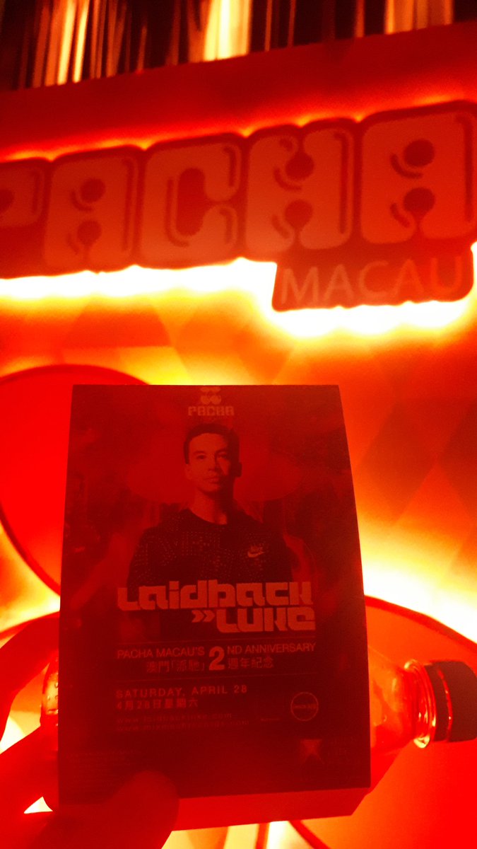 RinaldiVincent's tweet photo. It's time for @LaidbackLuke at @pachamacau https://t.co/fSHE8KwFWA