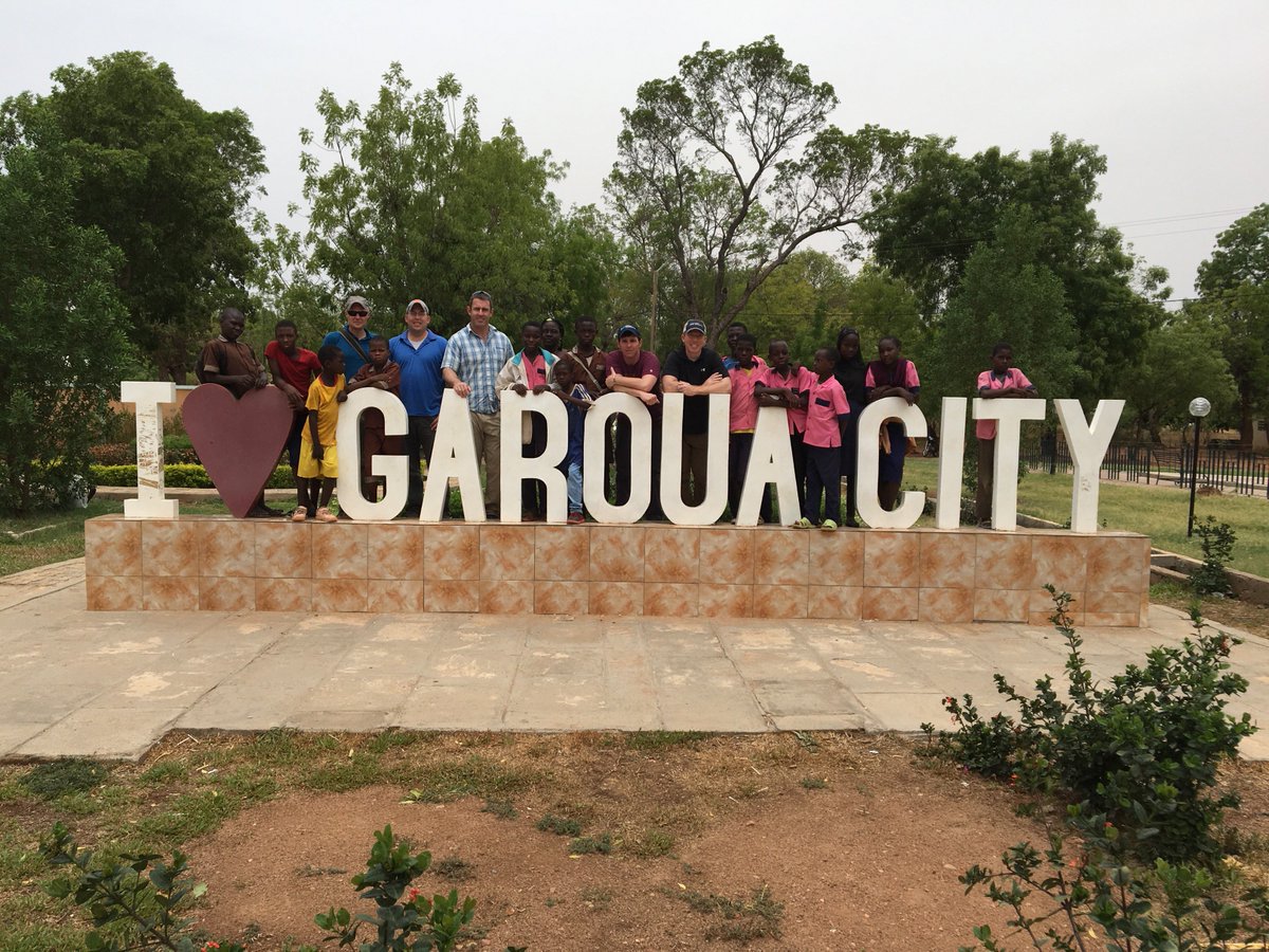 SpiritAmerica's tweet photo. The #SoA team loves #Garoua City! Here are some more pictures from our recent #Cameroon project with @booksforafrica #nonprofit #education https://t.co/CNmpAr1xTr