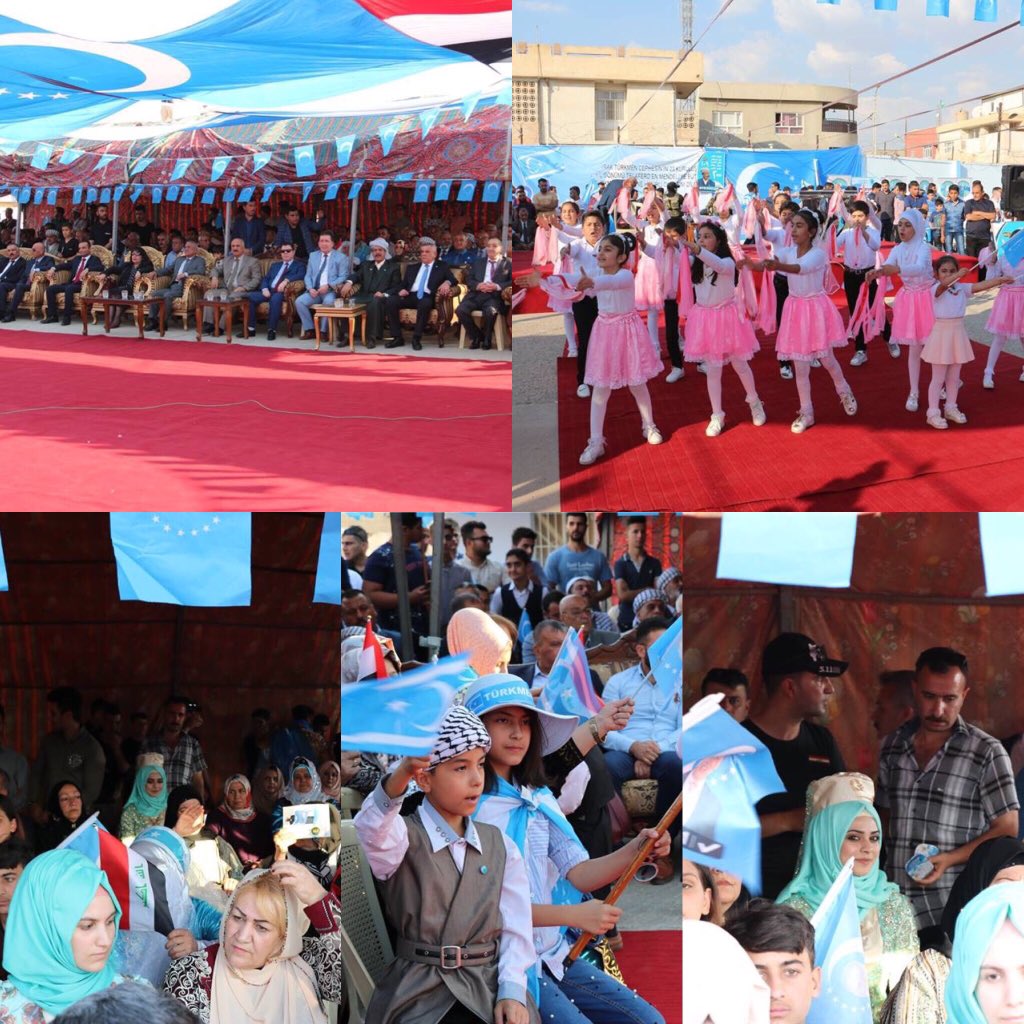 مدينة الذهب الأسود تحتفل بذكرى ٢٣  لتأسيس الجبهة التركمانية بقاعدة واسعة من الجماهير التركمانية. #كركوك #التركمان