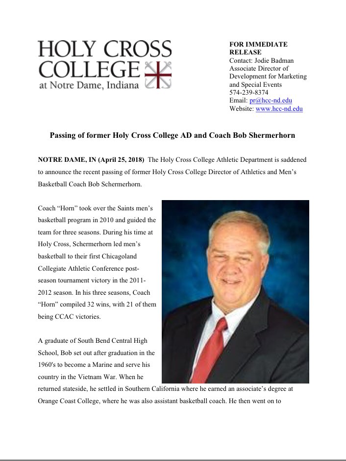 Holy Cross College tweet media