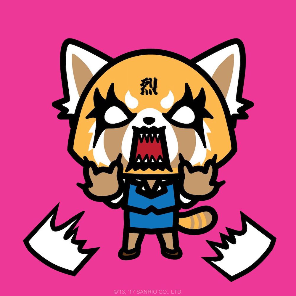 Loved it! Reminded me a lot of myself, I guess... #Aggretsuko #MetalRules