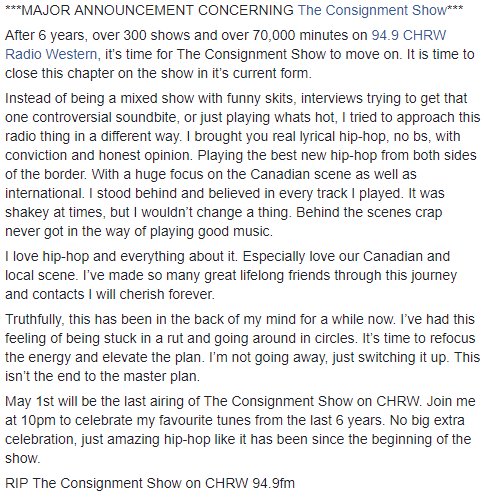 ConsignmentShow's tweet image. ***Major Announcement concerning the future of The Consignment Show***