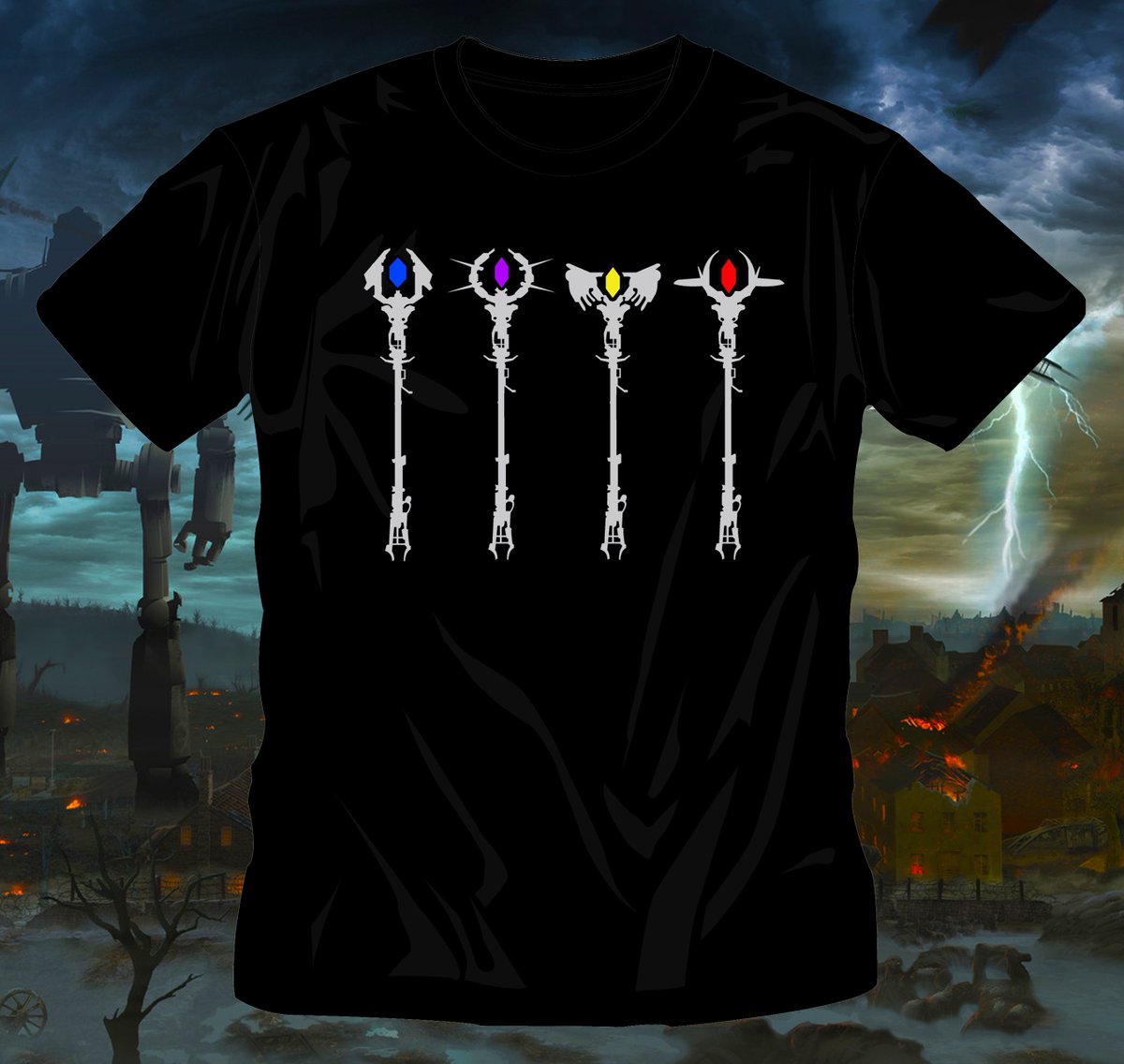 GirlGlitcher's tweet image. Giving away an Origins Staffs shirt size LARGE. Retweet and follow to enter.
