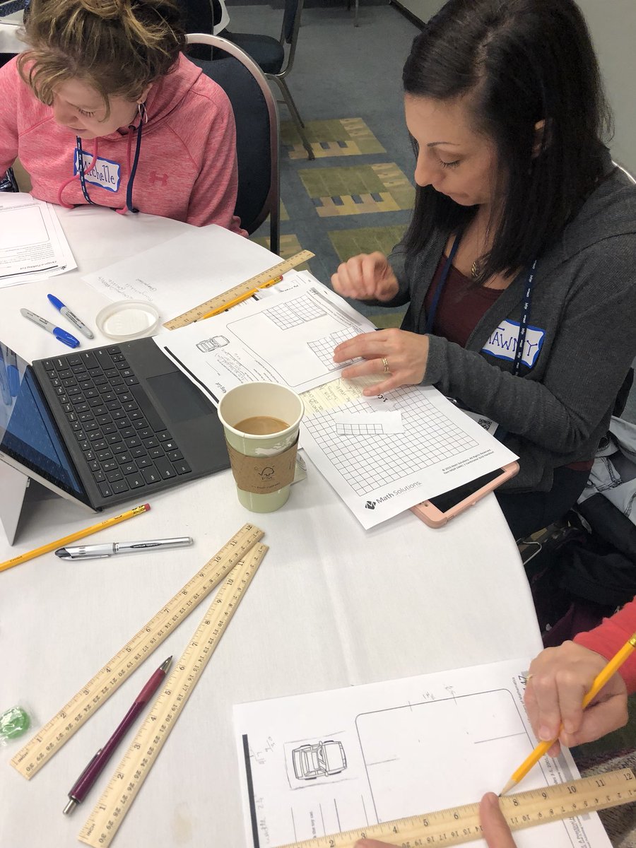 marymitchell's tweet photo. #eyesonlearning #nctm2018 @slcbte @Math_Solutions https://t.co/ymNl7zge0f