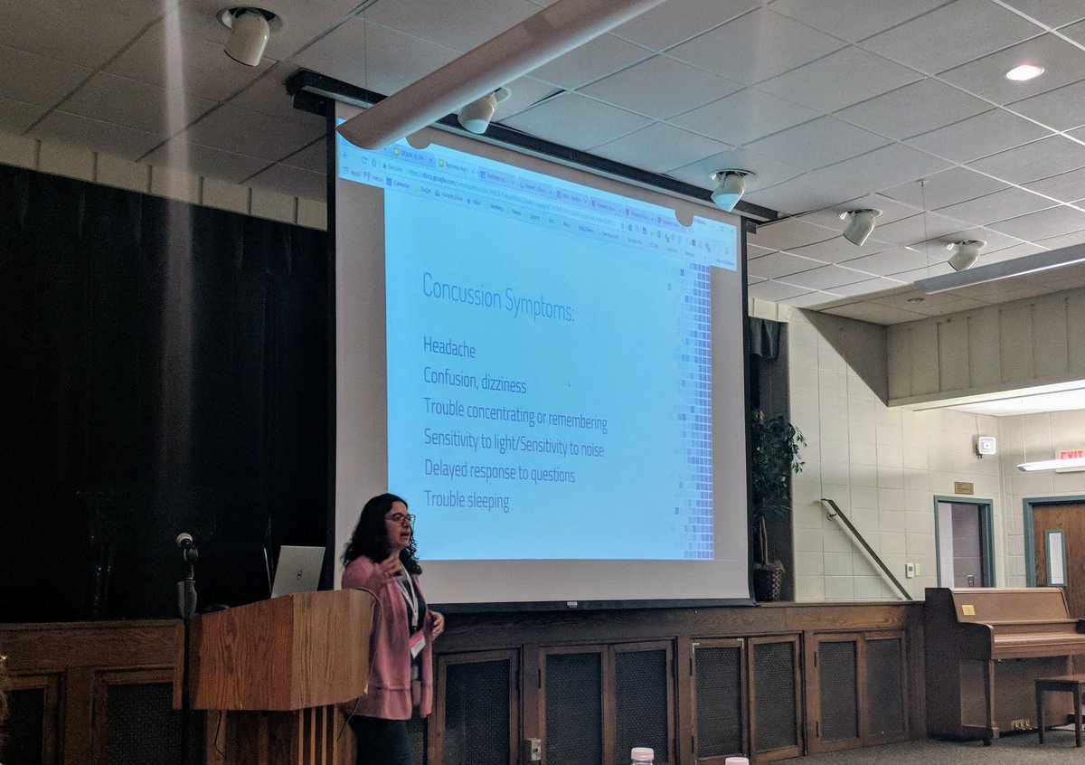 Thought provoking presentation by <a href="/LisaBerghoff/">Lisa Berghoff 🔜#FETC</a> on students with concussions benefitting from #Chrome extensions like Read&amp;Write pic.x.com/yRDXjc4wDL
