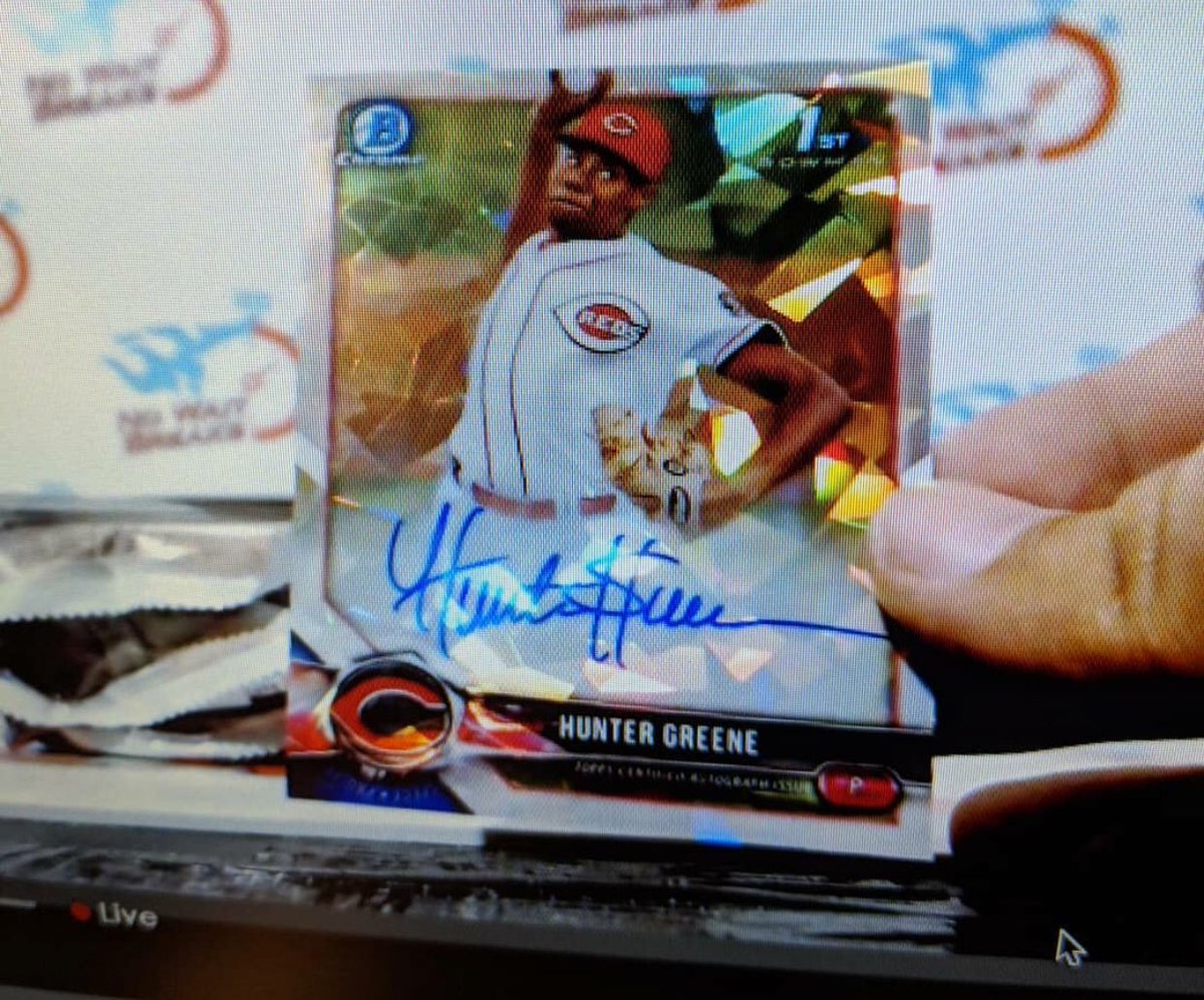 nowaitbreaks's tweet photo. Monster hit @nowaitbreaks congrats @Doctor_Flammond @Topps @SHOWYOURHITS @ChecklistsforUS @Reds @MLB @MLBNetwork it’s not to late to get involved find us on https://t.co/gz6lqvXwwp @nowaitbreaks https://t.co/D92n3tAAL9