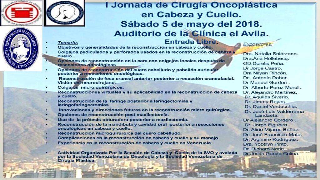 SVO_CyC's tweet photo. Recuerda éste  sábado  5 de mayo .Auditorio  de la  clínica  Ávila. Piso 7. Entrada  libre.  Los esperamos! https://t.co/cgDu8qd5oZ