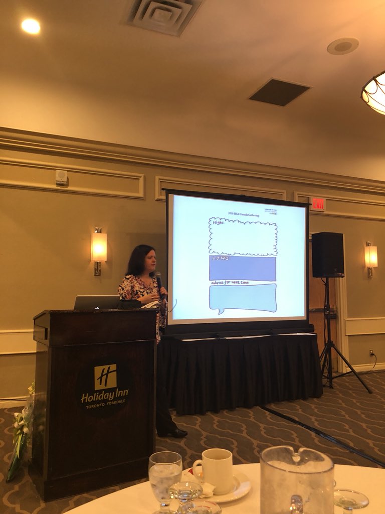 Julie brings us back for day 2 #ONGathering2018