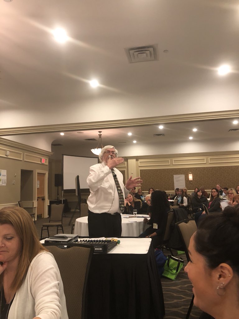 #ONGathering2018 Peter De Jager closes the day with unique perspective about change. Don’t show benefit of doing, show risk of not doing.