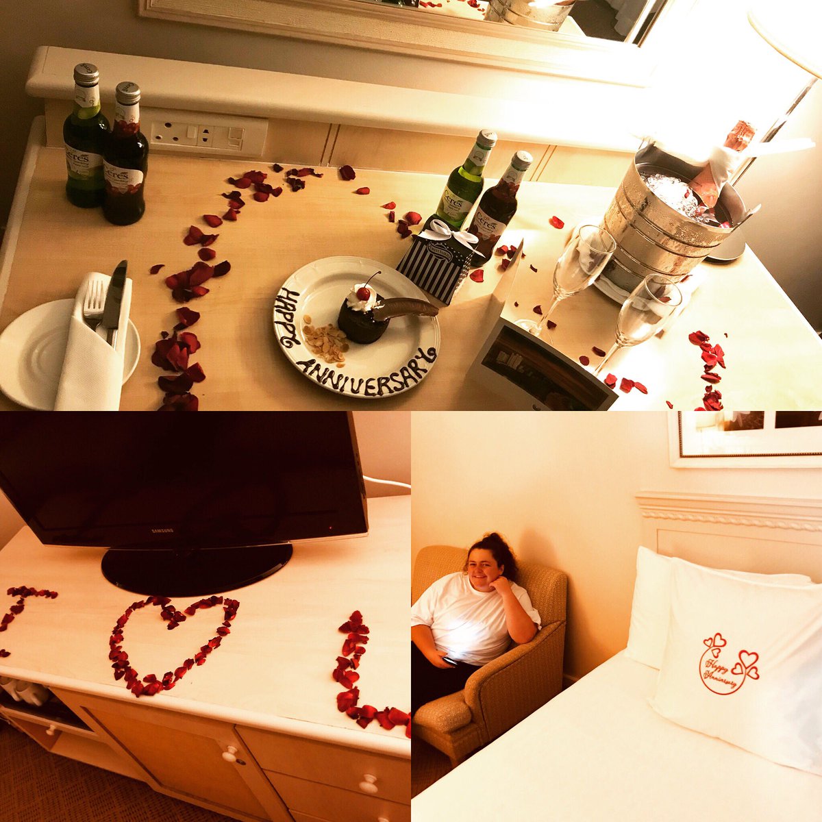 Chadnaude1's tweet photo. What a brilliant “welcome back” to our favourite hotel. Thank you Tsogo Sun and everyone involved, you guys rock 👍🏻 https://t.co/BvdjtijzPU