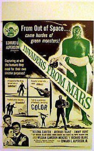 CHANNINGPOSTERS's tweet photo. This 1950s syfy movie, #InvadersFromMars really scared the #bejeezus out of me when I was a kid watching tv. Original (not reproduction) #movieposter for sale on EBAY for $29.99:  https://t.co/V4rdxfO8X8 https://t.co/8Awi4cz4UV