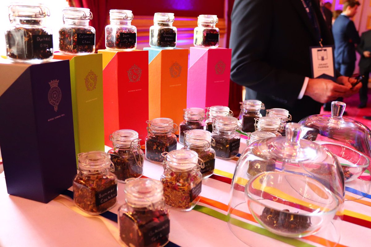 Thank you to Ginger and Moss for the lovely samples of flavoured tea for today’s Goody Bags!