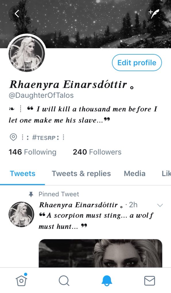 ||Profile for those who can’t see the fonts! :c