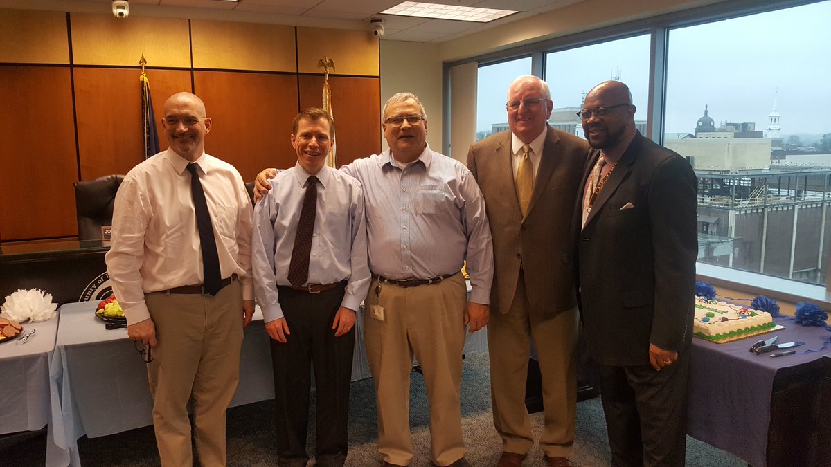 CommissionerJP's tweet photo. Sorry to see our friend and great Director of Emergency Management
leave County Government, but we wish Randy Gockley all the best in retirement
and thank him for his service! https://t.co/823PGm6HZt