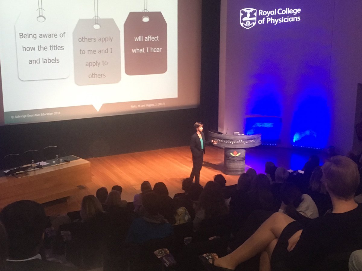 AskJeevesWij's tweet photo. Fantastic lecture on the art of speaking truth to power from @MeganReitz1 at the @FMLM_UK @RCPLondon #lillylecture
Beautifully describes imposter syndrome, self doubt & fear of reprisal trainees experience. We need a system and approach that empowers & gives space to listen https://t.co/UvrVtvXElF