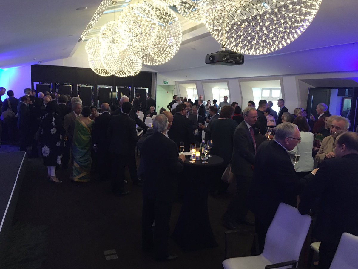 ProfLingam's tweet photo. Great attendance at the launch of the "Migrants who made the NHS" exhibition at the @rcgp (runs until Dec 2018 at 30 Euston Square) https://t.co/xbInJkAKZd