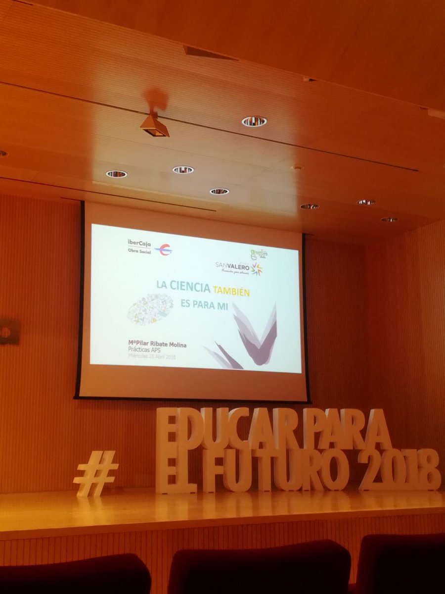 misskharchenko's tweet photo. Conferencia sobre el aprendizaje-servicio en la Universidad San Jorge #educarparaelfuturo https://t.co/S4XinwSVRG