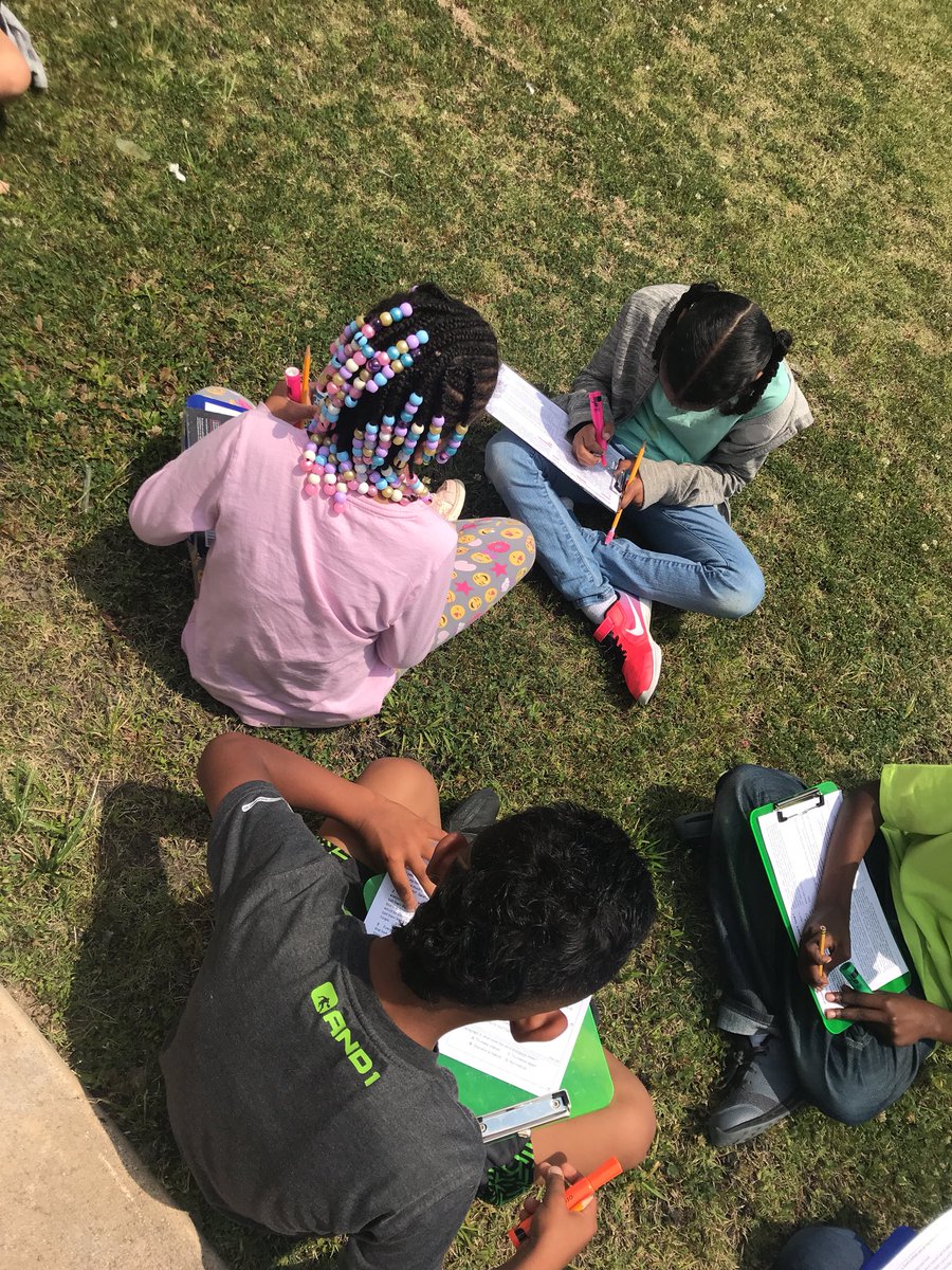 MrsG3rdgrade's tweet photo. It’s so pretty out &amp; they have been rocking out on their strategies. @HumbleISD_RCE https://t.co/m1iwXcElcp