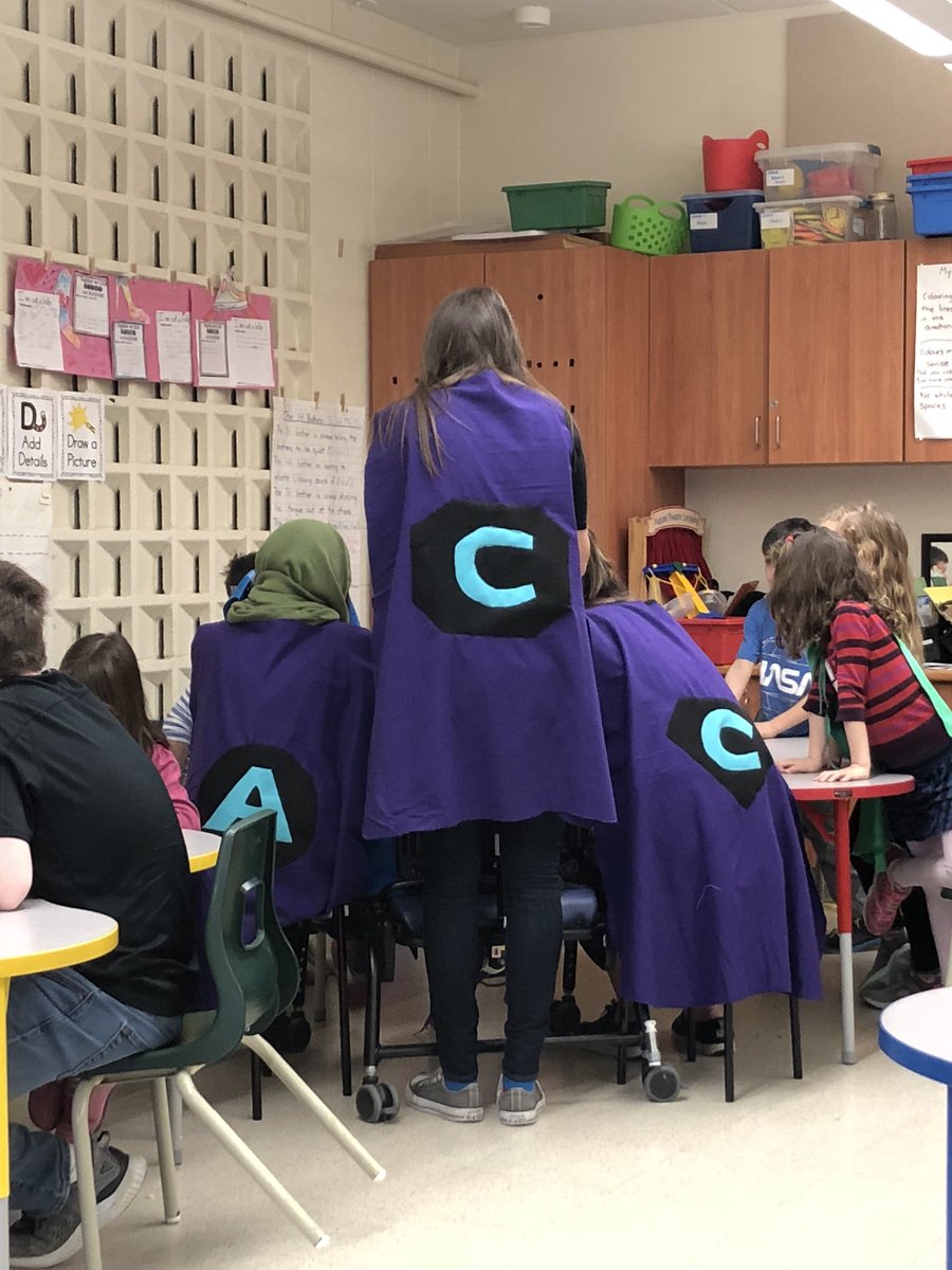 MsTaitsClass's tweet image. Superhero day. Science workshop on Enery. Build your own playground. Boys vs Girls Thick or Thin ❓ game. And it’s only Wednesday! #awesomeweek #packitin #funinone