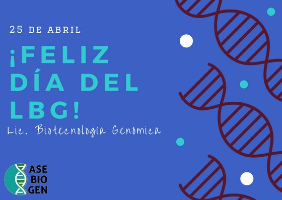 Asebiogen's tweet photo. ¡Feliz día del #LBG! 🤓👩🏻‍🔬👨🏻‍🔬
El 25 de abril se celebra el Día del DNA, día en que se conmemora la publicación del artículo “Molecular Structure of Nucleic Acids: A Structure for Deoxyribose Nucleic Acid”, publicado en 1953, por James Watson y Francis Crick. 
@anguve57 https://t.co/rNEe2gxBXA