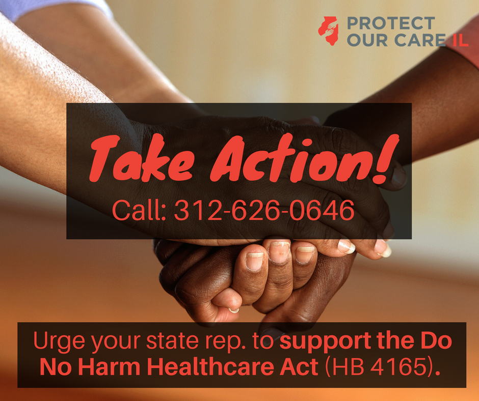 Hey, @replaurafine! Please support the "Do No Harm Healthcare Act" (HB 4165) to protect IL healthcare.