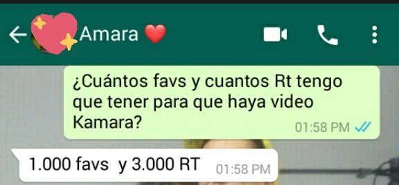 Kataxidols_'s tweet photo. AMIGOS, SI ESTE TWEET, LLEGA A 1000 FAVS Y A 3000 RTS HABRÁ VIDEO DE KAMARA, AIUDA JAJSJAJAJA. 
@QueAmara QUE EMPIECEN LOS JUEGOS DEL HAMBRE, ahre https://t.co/HR9D1ek9MZ