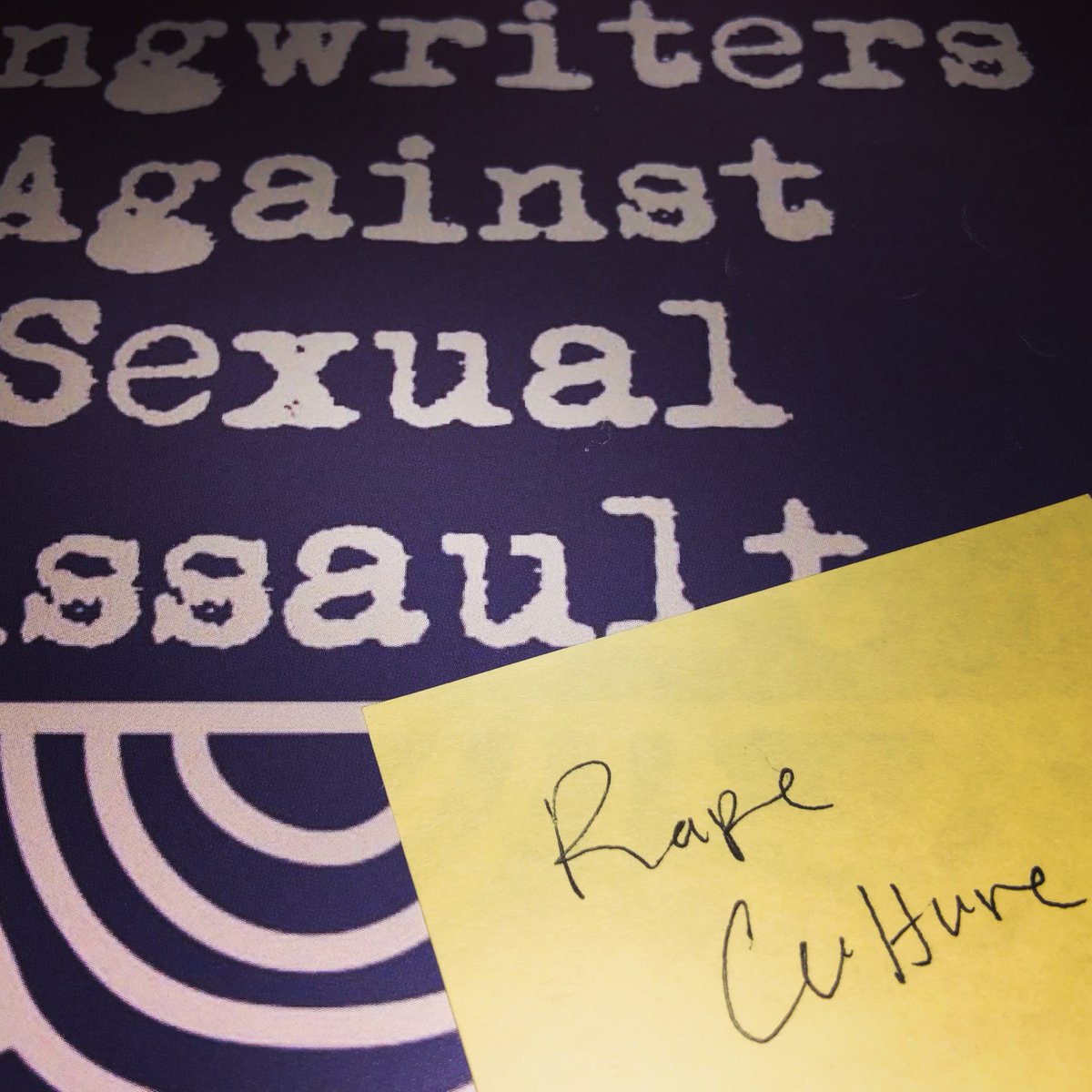 SongwritersASA's tweet photo. We asked college students at our Brighter Day Workshops 
“why is sexual assault an epidemic in the United States” 
Here are student answers from campuses across the metro DC area...
in their own words 
#saam2018 #songwritersagainstsexualassault #saam https://t.co/iH9jVeaU9I