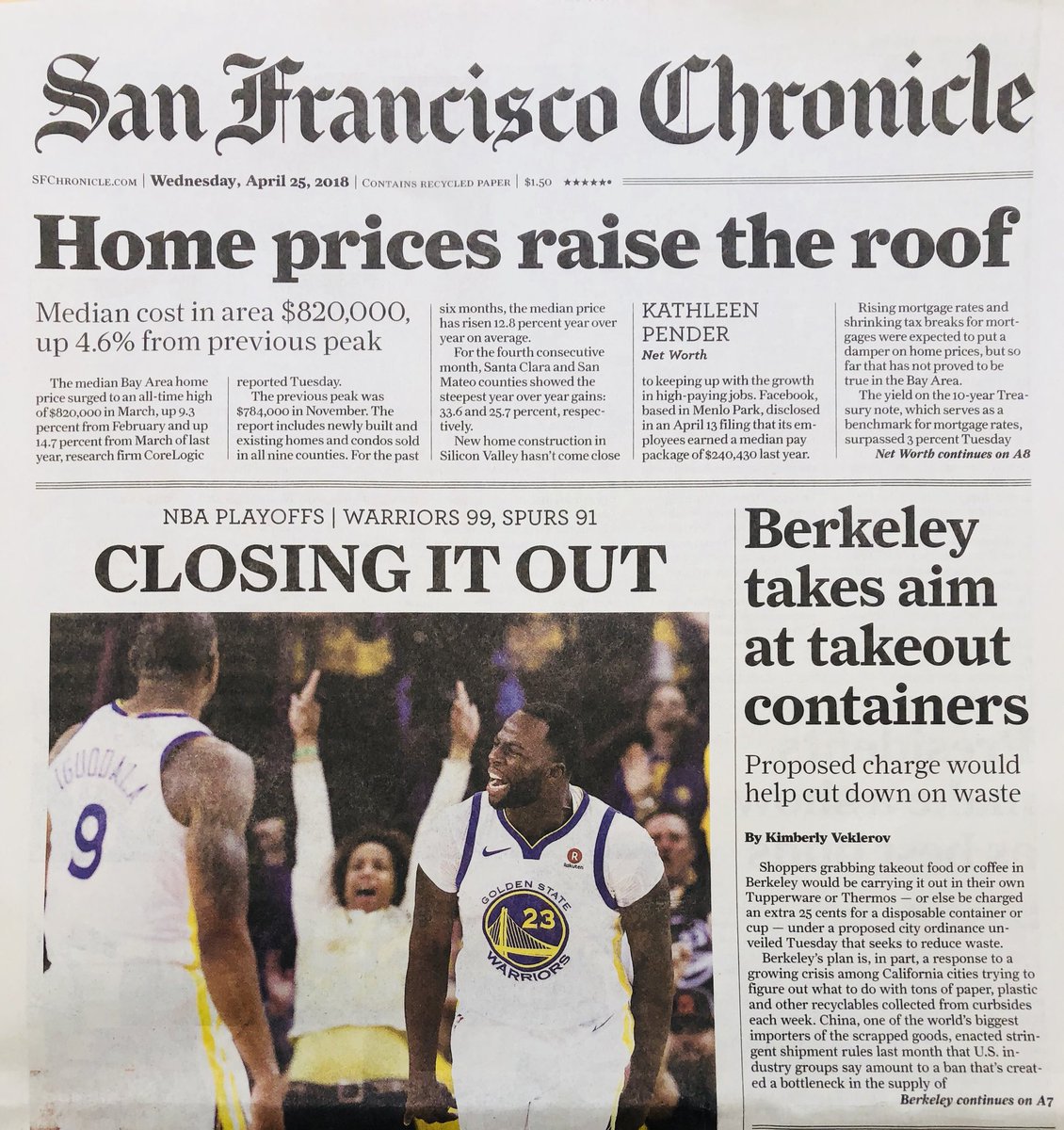 MartinRBourque's tweet photo. #Berkeley #DisposableFreeDining ordinance passes first hurdle. @Money23Green is so psyched!! #DisposableFreeDubs #dubnation #warriors
#BreakFreeFromPlastic #BerkeleyUnpackaged #DisposableFreeBerkeley https://t.co/v7zsXpNrnC. https://t.co/lQekqTwqoa