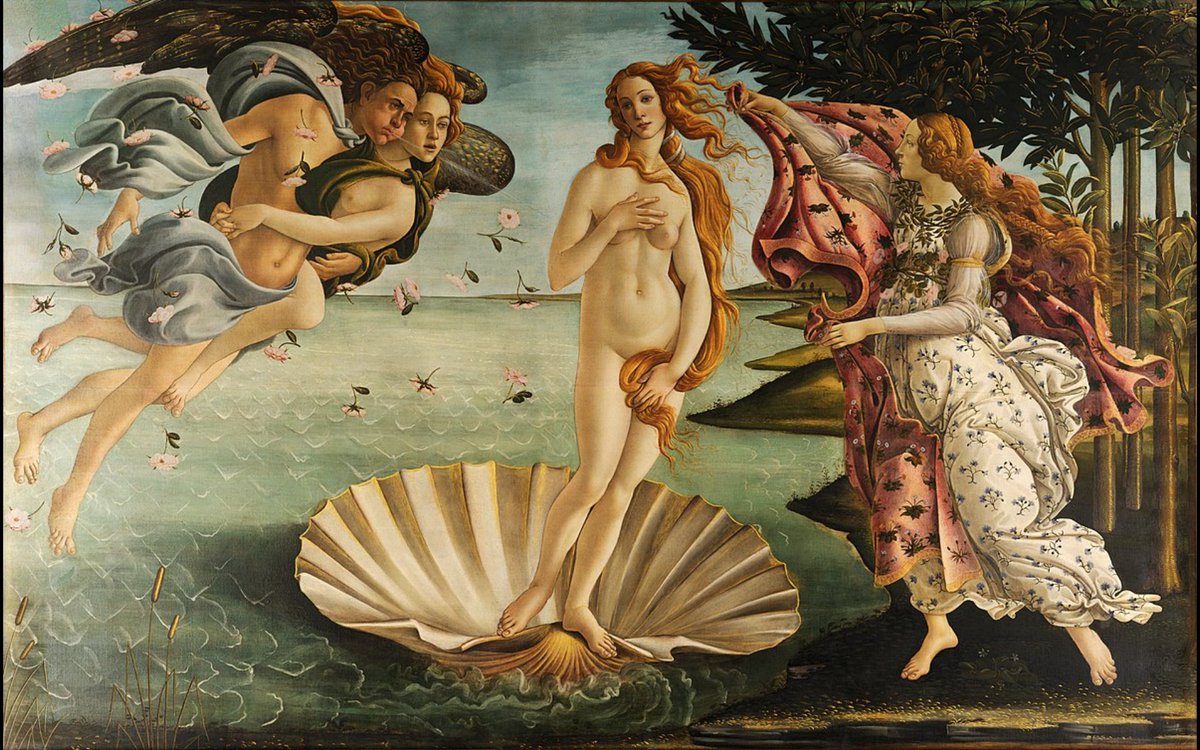 ry_irene's tweet photo. #SomosArte #SomosCiencia 
El Nacimiento de Venus.
Sandro Bottecelli. {1.486}
@LaPurisimaValen @proyectoNEM https://t.co/yllx0T3tRU
