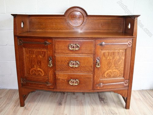 From Eddintheclouds antiques: Shapland &amp; Petter Arts &amp; Crafts Inlaid Sideboard #antiques <a href="/eddintheclouds/">Edd</a> antiques-atlas.com/antique/shapla…