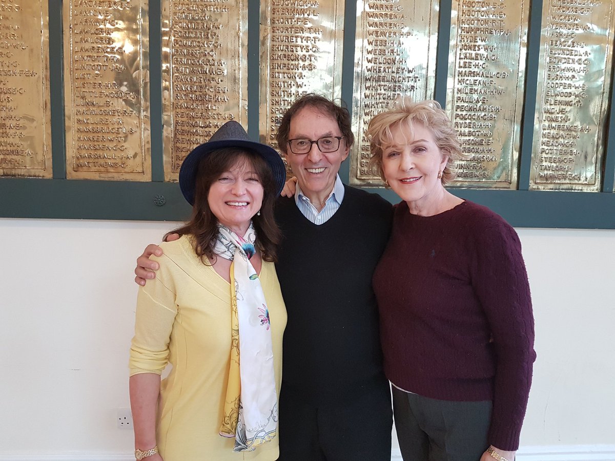 wisemandebbie's tweet photo. Thank you so much to @TSteedonHarrop @SteedonProds and director @anthonypbanks for a wonderful workshop of our new musical #FeatherBoy written with Don Black and with Patricia Hodge as our lead - very exciting! https://t.co/KMc1cJkkS0