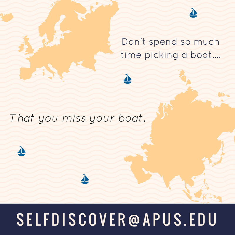 careertipsnow's tweet photo. #TuesdayTips #TuesdayThoughts
It’s not always easy to choose which career path to take. Sometimes the path that fits you best hasn’t even been forged yet. Reach out to selfdiscover@apus.edu and let our Career Exploration specialists help you find your #dreamjob. https://t.co/NPuWObQrOA