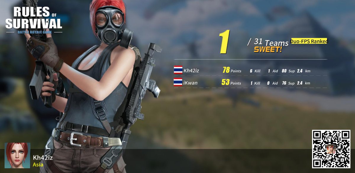 gogobaebae's tweet photo. #RulesofSurvival https://t.co/ImWPr8ND44