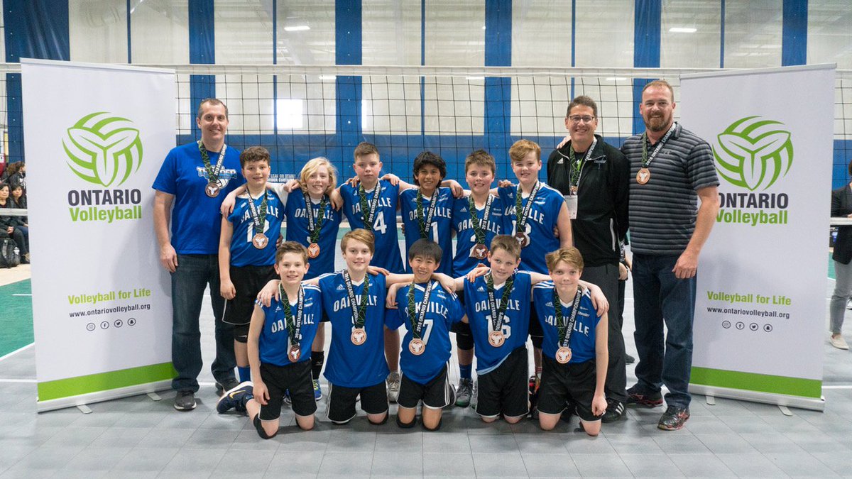 12U Boys win first ever 12U OVA Ontario Championship Bronze medal! Big Congrats! #oakvillethunder #Bronzemedal