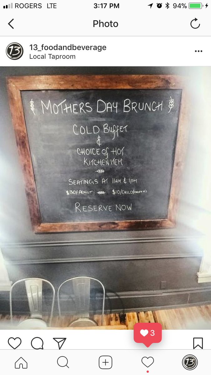 Mother’s Day Brunch! Reserve now