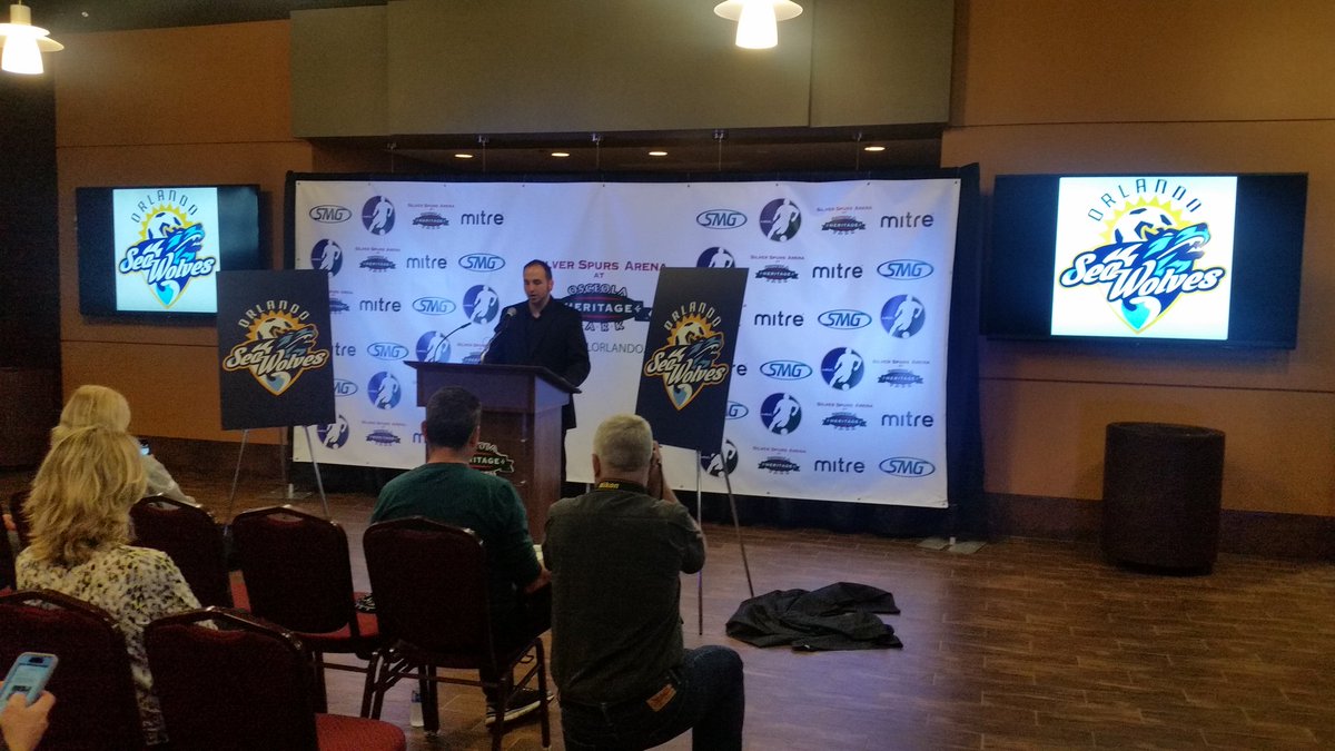FloridaLeisure's tweet photo. Welcome #OrlandoSeaWolves... new Major Area Soccer League team in Orlando. @MASLarena @MASLOrlando2018 https://t.co/spiHpoRn1q