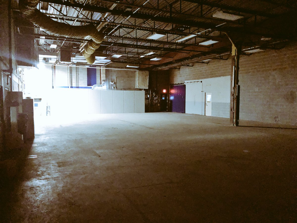ranthonylemke's tweet photo. Visited the set of #DarkMatter today because I happened to be shooting nearby.

This is what has happened to the infirmary and mess hall... https://t.co/FCwVQ2R8vP