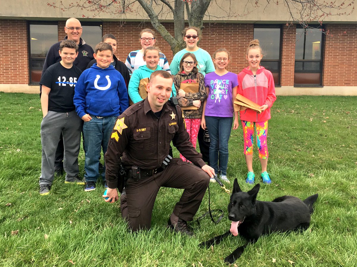 clintonsheriff's tweet photo. Every Wednesday in the month of April, @pto_cp hosts Enrichment programs @CPElem to educate students in special areas. Deputies from CCSO taught Special Ops classes including Drone, CSI, K9 &amp; SWAT. Lt Jerrad Blacker, Sgt Dan Roudebush &amp; Sgt Ryan Ashlock each taught students. https://t.co/Sq6Aj4VqwB