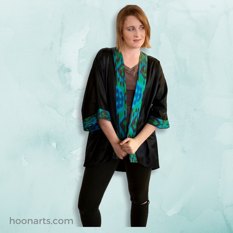 HoonArts's tweet photo. HoonArts Fair Trade brings you designer fashion and accessories that reflect the traditional textile arts of the Ancient Silk Road countries of Tajikistan, Uzbekistan and Kyrgyzstan. We love building new bridges. #FTFfashion #whomadeyourclothes #FashionRevolutionWeek https://t.co/2FR7NqjpzE
