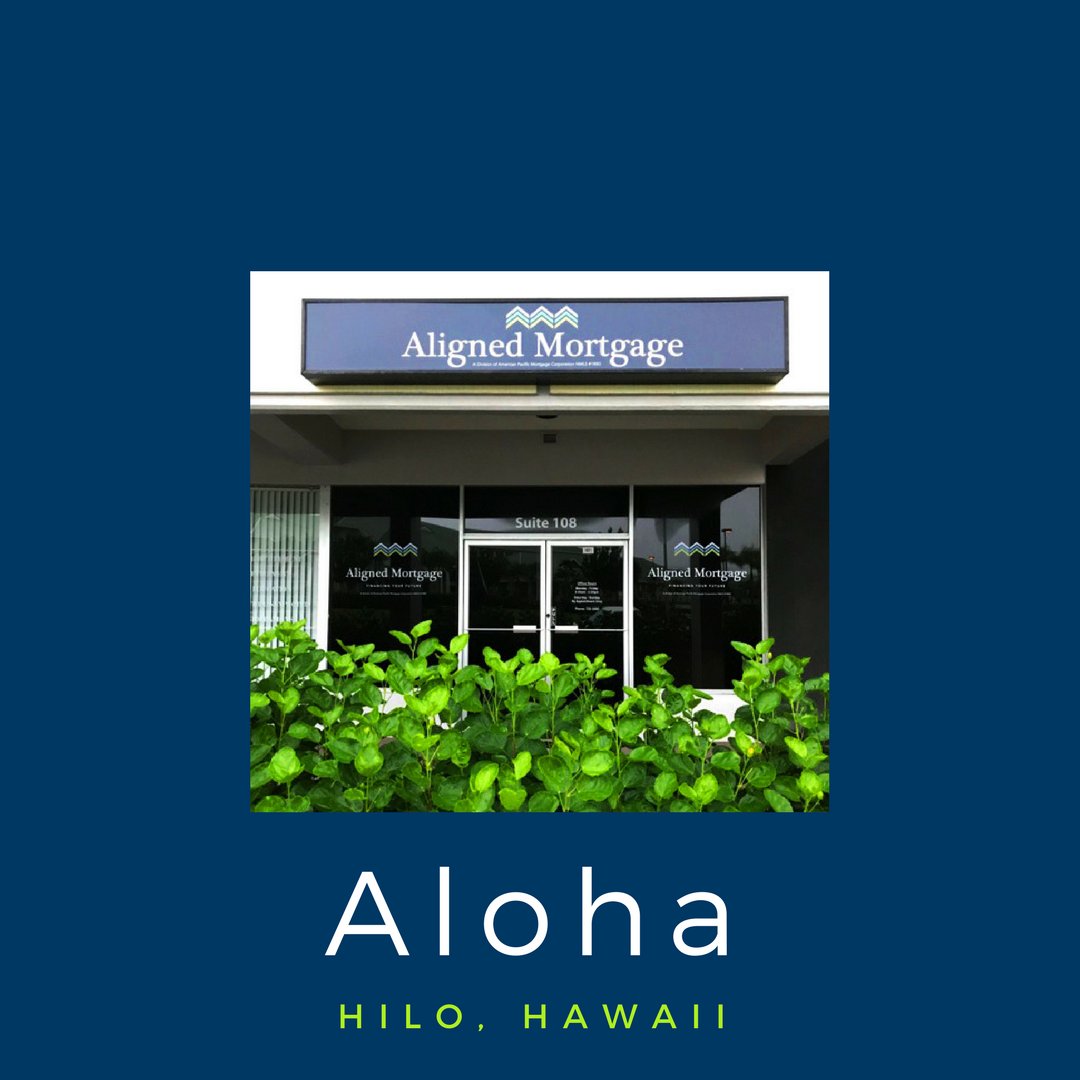 Aloha, Hilo! We’re excited to welcome our newest location and can’t wait to continue helping veterans achieve their dreams of homeownership on the Big Island. #weareAligned #AlignedMortgage #Hawaii #Mortgages